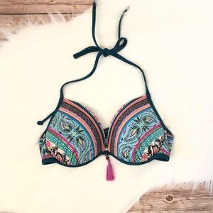 Shade & Shore bikini top halter style size 36C
